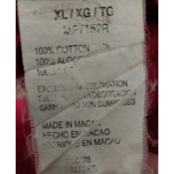 Wrangler Western Button Down Work Shirt Mens Cotton Long Sleeve Red Pockets XLT - Picture 5 of 7